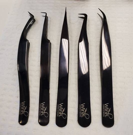 Tweezers - Black Plasma Series